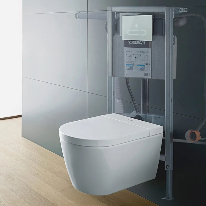 Кришка-біде для унітазу Duravit SensoWash Stark f Plus, білий (612000012000320) - Фото 3