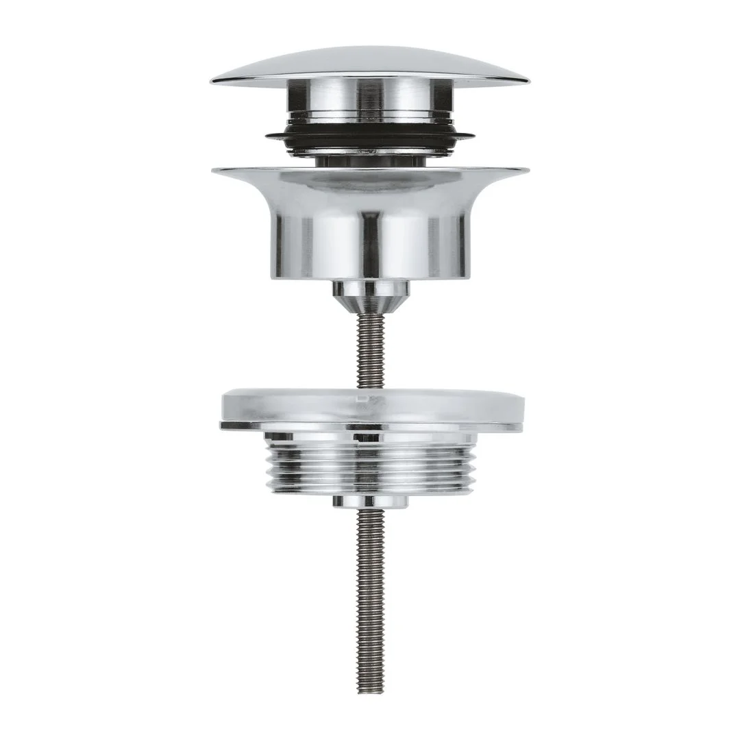 Зливний вентиль Grohe 1/4, хром (65807000) - Фото 2