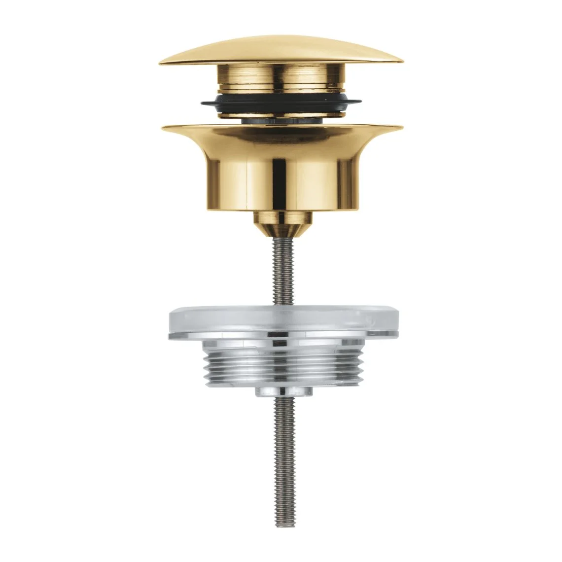 Донный клапан для умывальника Grohe 1/4, холодный рассвет матовый (65807GN0) - Фото 2