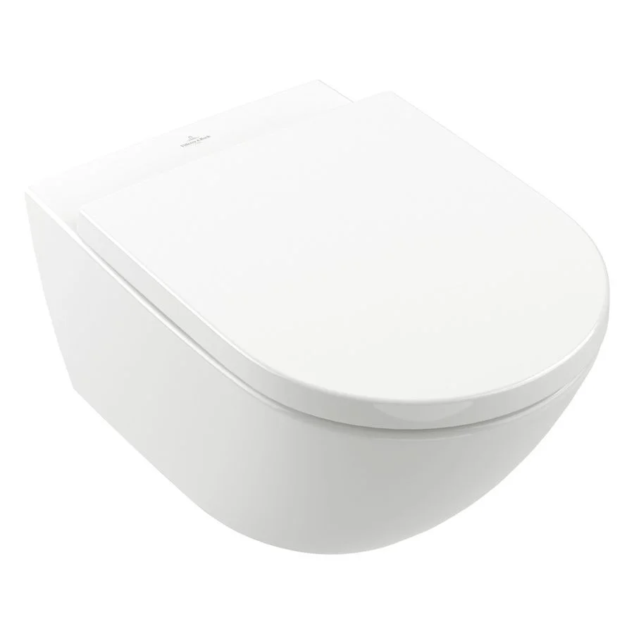 Кришка для унітазу Villeroy & Boch Subway 3.0 White Alpin (8M426101) - Фото 2