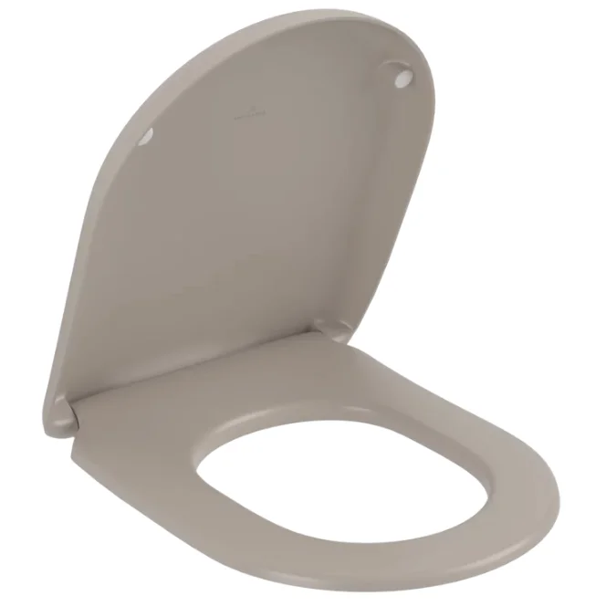 Крышка для унитаза Villeroy&Boch Antao, SoftClosing, Ceramic Plus, Almond (8M67S1AM) - Фото 2