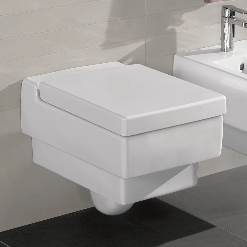 Сиденье с крышкой для унитаза Villeroy & Boch Memento (9M17S1R1) - Фото 2