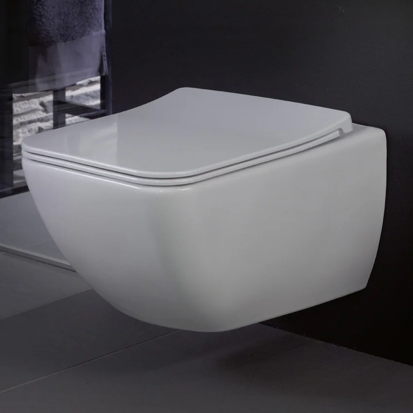 Сиденье с крышкой для унитаза Villeroy & Boch Venticello (9M80S101) - Фото 2