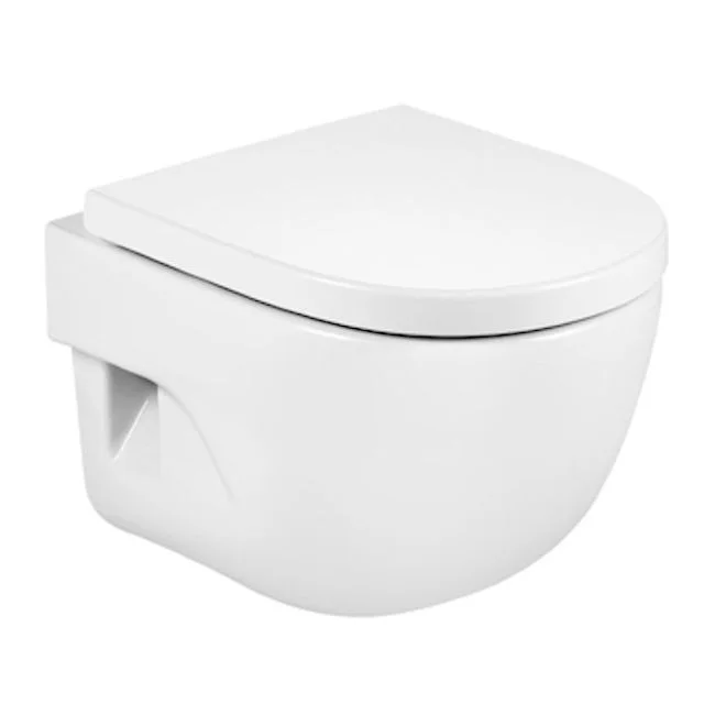 Кришка для унітазу Roca Meridian-N з функцією SoftClose, білий (A8012A200B) - Фото 2