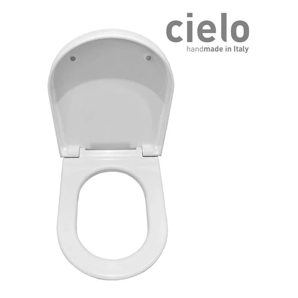 Крышка для унитаза Cielo Smile Soft-Close, Basalto (CPVSMFBA) - Фото 2