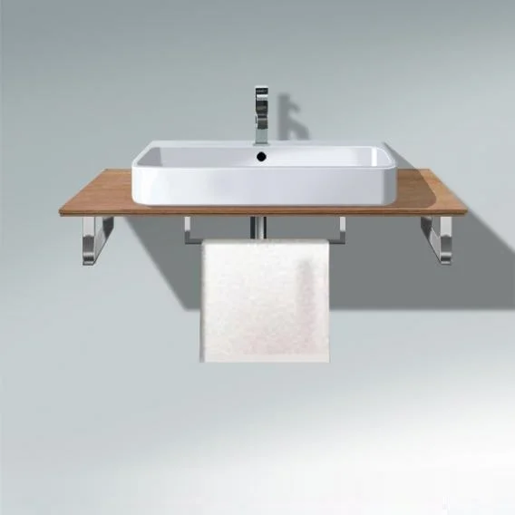 Полотенцедержатель Duravit 500 мм для установки под консолями, хром (LC998500000) - Фото 2