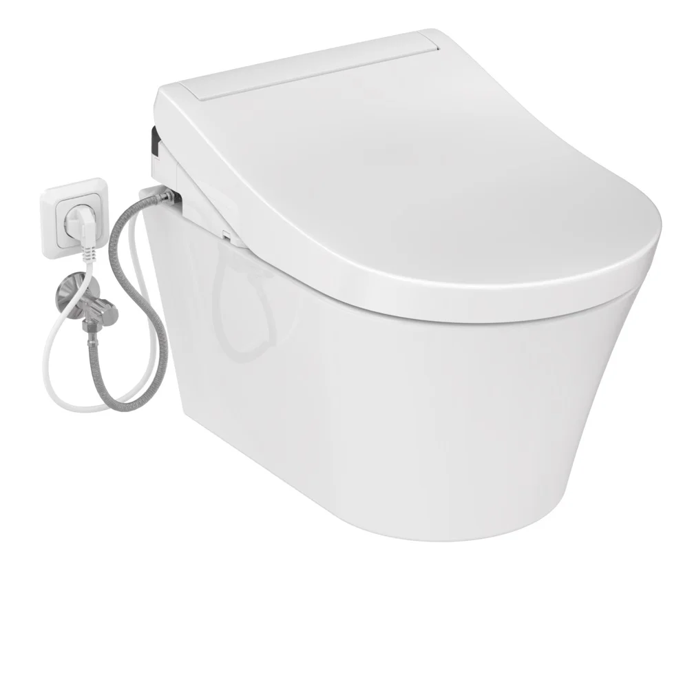 Крышка биде TOTO WASHLET RG Lite с боковыми подключениями, белый (TCF34120GEU) - Фото 2
