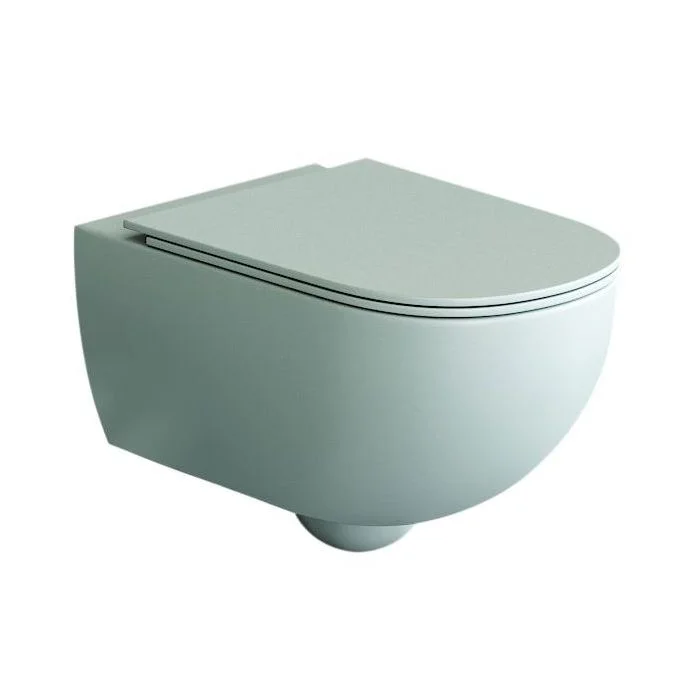 Кришка для унітазу Nic Design Pin Soft-Close, Salvia mat (005712067) - Фото 2