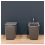 Кришка для унітазу Nic Design Semplice, cemento matt (005706047) - Фото 2