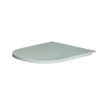 Крышка для унитаза Nic Design Pin Soft-Close, Gesso mat (005712062) - Фото 1