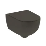 Крышка для унитаза Nic Design Pin Soft-Close, Fango mat (005712068) - Фото 2