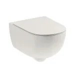 Кришка для унітазу Nic Design Pin Soft-Close, Lino glossy (005712069) - Фото 2