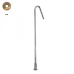 Излив для ванны Bongio Aqua, напольный, Brushed Gold (00985OP70) - Фото 1