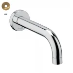 Излив для умывальника Bongio Aqua, скрытого монтажа, Brushed Gold (00986OP22) - Фото 1