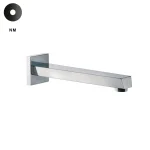 Излив для ванны 22 см, Bongio Stelth, Nero Matt (00995NE22) - Фото 1