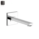 Излив настенный Gessi Rettangolo K, Black Metal Bruched PVD (20114707) - Фото 1