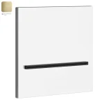 Вилив каскадний Gessi Rettangolo, Bruched Brass PVD (20295727) - Фото 1