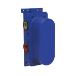 Встроенный модуль Tres THERM-Box для однорычажного смесителя на 2 потребителя (20785001) - Фото 1