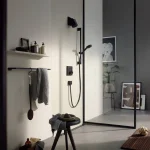 Кронштейн для душу Hansgrohe Pulsify 105, Matt Black (24139670) - Фото 2