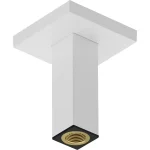 Держатель верхнего душа Hansgrohe с потолка E 100 мм, Matt White (24338700) - Фото 1