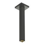 Тримач верхнього душу Hansgrohe із стелі E 300 мм, Brushed Black Chrome (24339340) - Фото 1