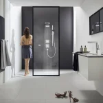 Душевая штанга Hansgrohe Pulsify 65 см со шлангом 160 см, хром (24401000) - Фото 2
