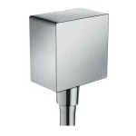 Шланговое під'єднання Hansgrohe FixFit S, хром (26455000) - Фото 1