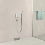 Шланговое подсоединение для душа Hansgrohe FixFit, черный матовый (26455670) - Фото 2