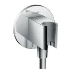 Шланговое подсоединение для душа Hansgrohe FixFit Porter S, хром (26487000) - Фото 1