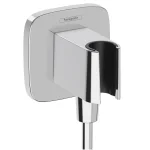 Шланговое подсоединение Hansgrohe FixFit Porter Q с держателем, Chrome (26887000) - Фото 1