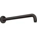 Кронштейн для верхнего душа Hansgrohe 389 мм, черный матовый (27413670) - Фото 1