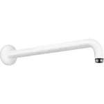 Кронштейн для верхнього душу Hansgrohe 389 мм, білий матовий (27413700) - Фото 1