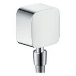 Шланговое подсоединение для душа Hansgrohe FixFit с шарниром, хром (27414000) - Фото 1