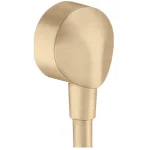 Шланговое подсоединение Hansgrohe  Fixfit E без обратного клапана, Brushed Bronze (27454140) - Фото 1