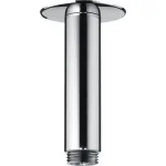 Кронштейн для потолочного верхнего душа Hansgrohe 100 мм, хром (27479000) - Фото 1