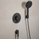 Шланговое подсоединение Hansgrohe FixFit Fine S, Brushed Black Chrome (28882340) - Фото 2
