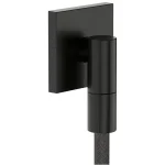 Шлангове підключення Hansgrohe FixFit Fine E, Brushed Black Chrome (28883340) - Фото 1