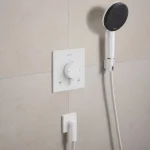 Шлангове підключення Hansgrohe FixFit Fine E, Matt White (28883700) - Фото 2