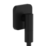 Шлангове підключення Hansgrohe FixFit Fine Q, Matt Black (28884670) - Фото 1