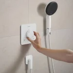 Шлангове підключення Hansgrohe FixFit Fine Q, Matt White (28884700) - Фото 2