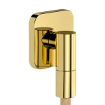 Шлангове підключення Hansgrohe FixFit Fine Q, Polished Gold Optic (28884990) - Фото 1