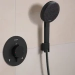 Держатель ручного душа Hansgrohe Porter Fine, Matt Black (28885670) - Фото 2