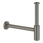 Сифон для умывальника Grohe 1 1/4 латунь, графит (28912AL0) - Фото 1