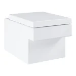 Сидіння для унітазу Grohe Cube Ceramic швидкознімне з мікроліфтом, білий альпін (39488000) - Фото 2
