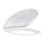Кришка для унітазу GROHE Bau Ceramic soft close slim, білий (39898000) - Фото 2