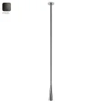 Излив для умывальника Gessi Cono, потолочный, Black Metal Bruched PVD (45099707) - Фото 1