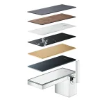 Накладка для смесителя AXOR MyEdition 200, Metal Brushed Chrome (47903260) - Фото 2