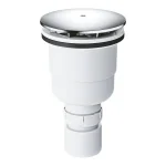 Зливний гарнітур Grohe для душового піддону, вертикальний, білий (49533000) - Фото 1