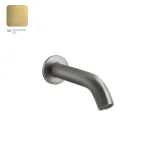 Излив для ванны Gessi 316 настенный, Brass Brushed PVD (54008-727) - Фото 1