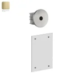Излив Gessi, для электронного смесителя, настенный, Bruched Brass PVD (54020727) - Фото 1